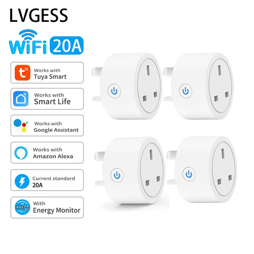 4pack wireless wifi smart plug - wireless,