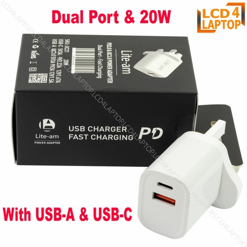 20w fast charge - 20w, dual