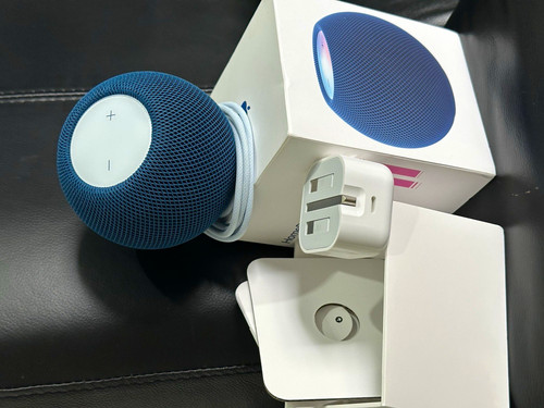 Apple homepod mini blue smart - apple,